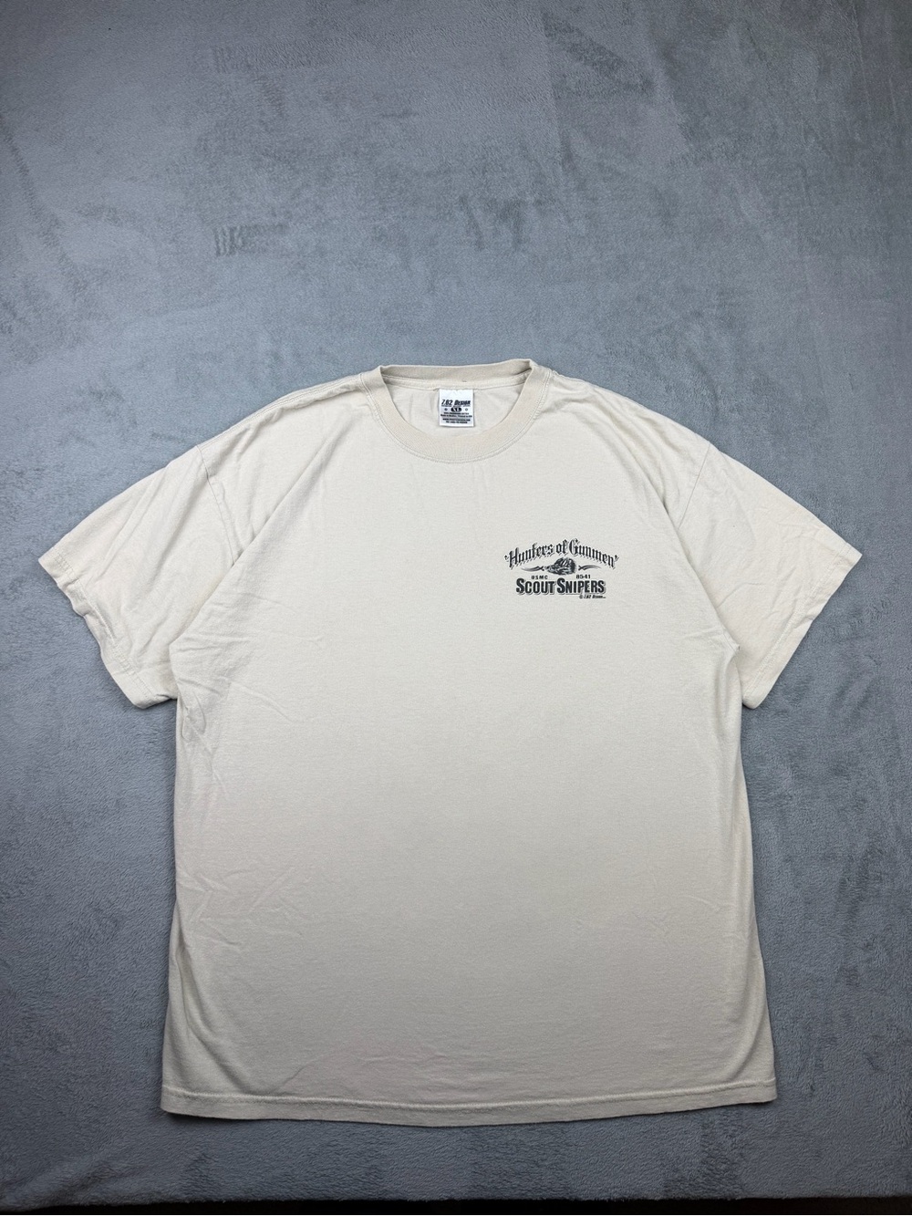 Scout Snipers Graphic Tee - Cream Men's T-Shirt